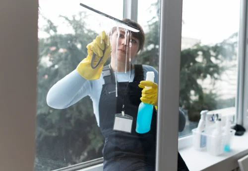 Nettoyage de vitres intérieures et extérieures à Fontan
